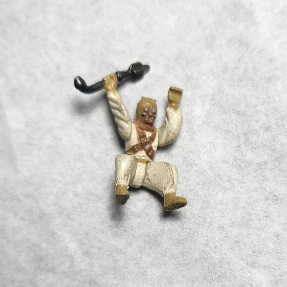 Star Wars Action Fleet Bantha W/ Tuscan Raider & Landspeeder Micro Machines 90s - Picture 7 of 11